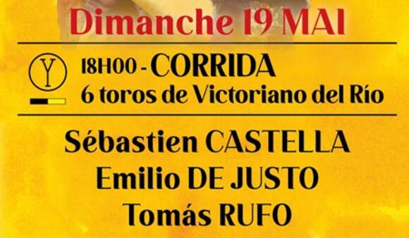 LA CORRIDA DU DIMANCHE DE PENTECÔTE : SÉBASTIEN CASTELLA DANS L’HISTOIRE NÎMOISE